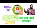 HOW TO FIX ANDROID STORAGE PROBLEM AND GET FREE UNLIMITED CLOUD STORAGE