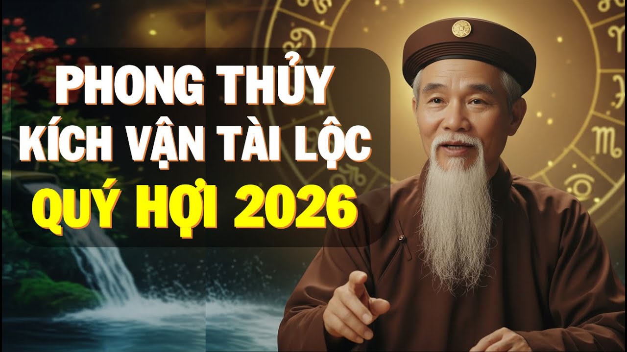 Phong Thủy Kích Lộc Tuổi Quý Hợi 2026: Chỉ Cần Đúng 1 Hướng – 1 Màu – 1 Thói Quen Là Đủ