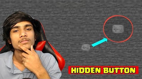 Find The Hidden Button Challenge Minecraft |