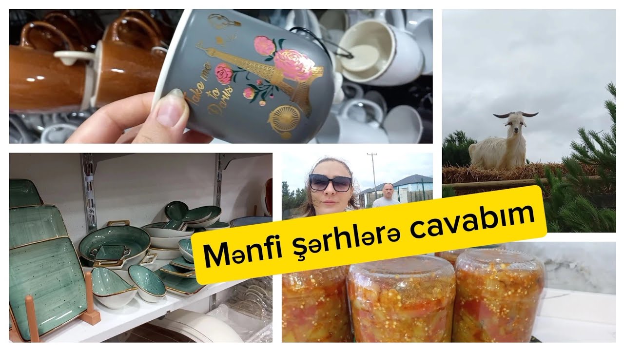 QAB-QACAQ Mağasına getdim QIŞLIQ nə hazırlayıram ŞƏRHLƏRƏ CAVABIM