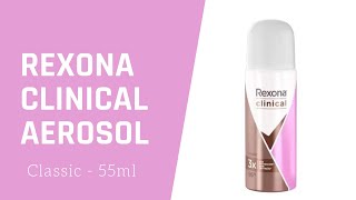 Desodorante Rexona Aerosol Feminino Clinical Classic 55ml