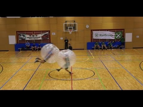 Bubble Soccer / Football Tournament Algund 11.01.2014 [In the game Edit]