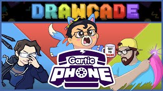 Artists play Gartic Phone - Drawcade Live