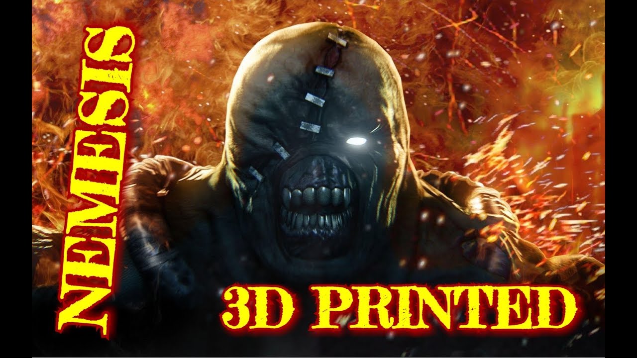 RESIDENT EVIL 3. NEMESIS 3D PRINTED.
