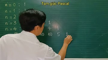 [Skill - Toán 11] ✨ Tam giác Pascal ✨ Ứng dụng khai triển nhị thức Newton  #short