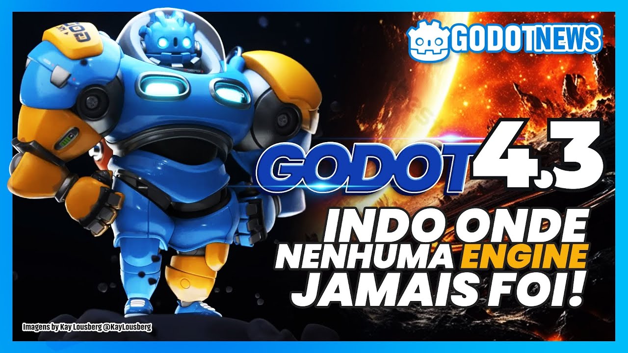 CHEGOU A GODOT 4.3! Mais robusta e impressionante do que nunca!