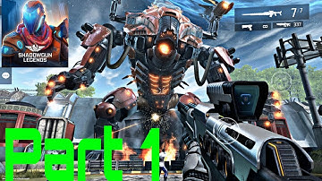 Shadowgun Legends-Gameplay Walkthrough Part 1 (iOS, Android )