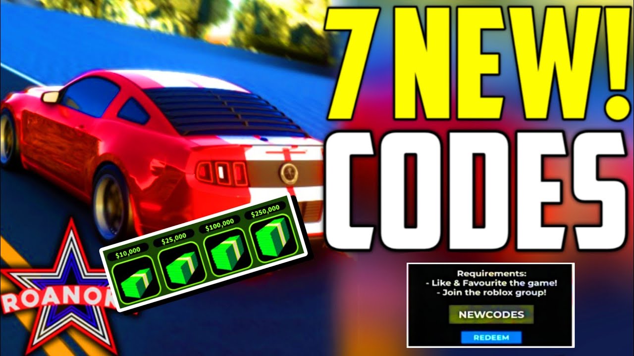 HUGE UPD UPDATE CODES ROANOKE VA ROBLOX CODES 2026 CODES FOR 