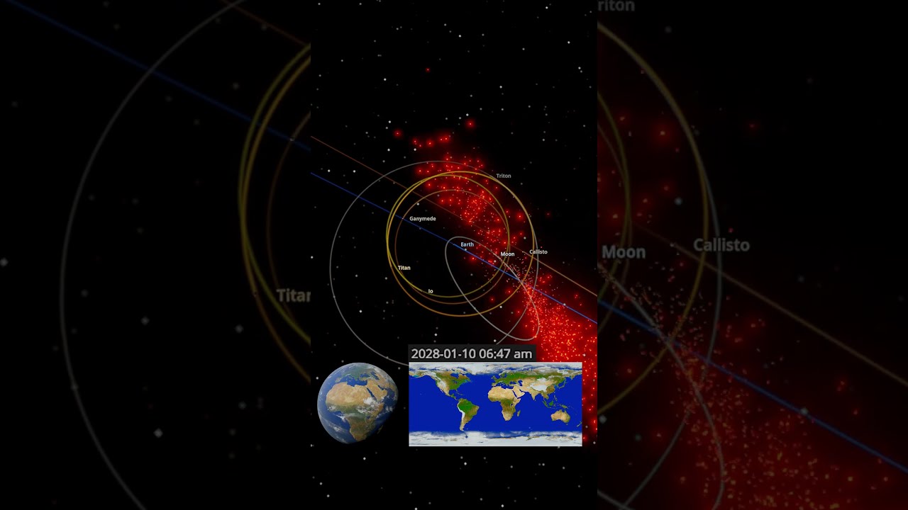 What If We Give Earth The 7 Largest Moons In Solar System Universe Sandbox Spacesimulation