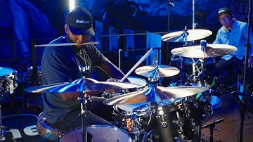Renée Rapp’s Drummer, Josh Foster, Tunes His Kit in Seconds | Dialtune Drum Set Demo