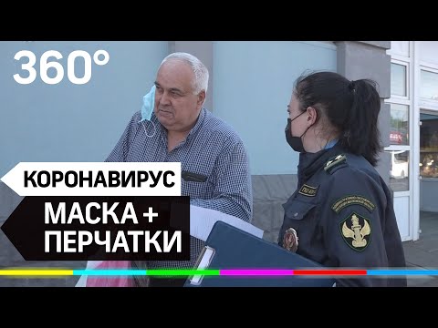 Перчатки + маска: новый санитарный режим в Подмосковье