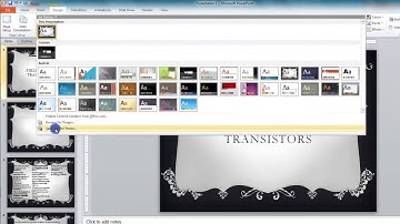 Lesson 12.3 Changing a Color Scheme to a Standard Scheme   MS PowerPoint by Microsoft Office Power P