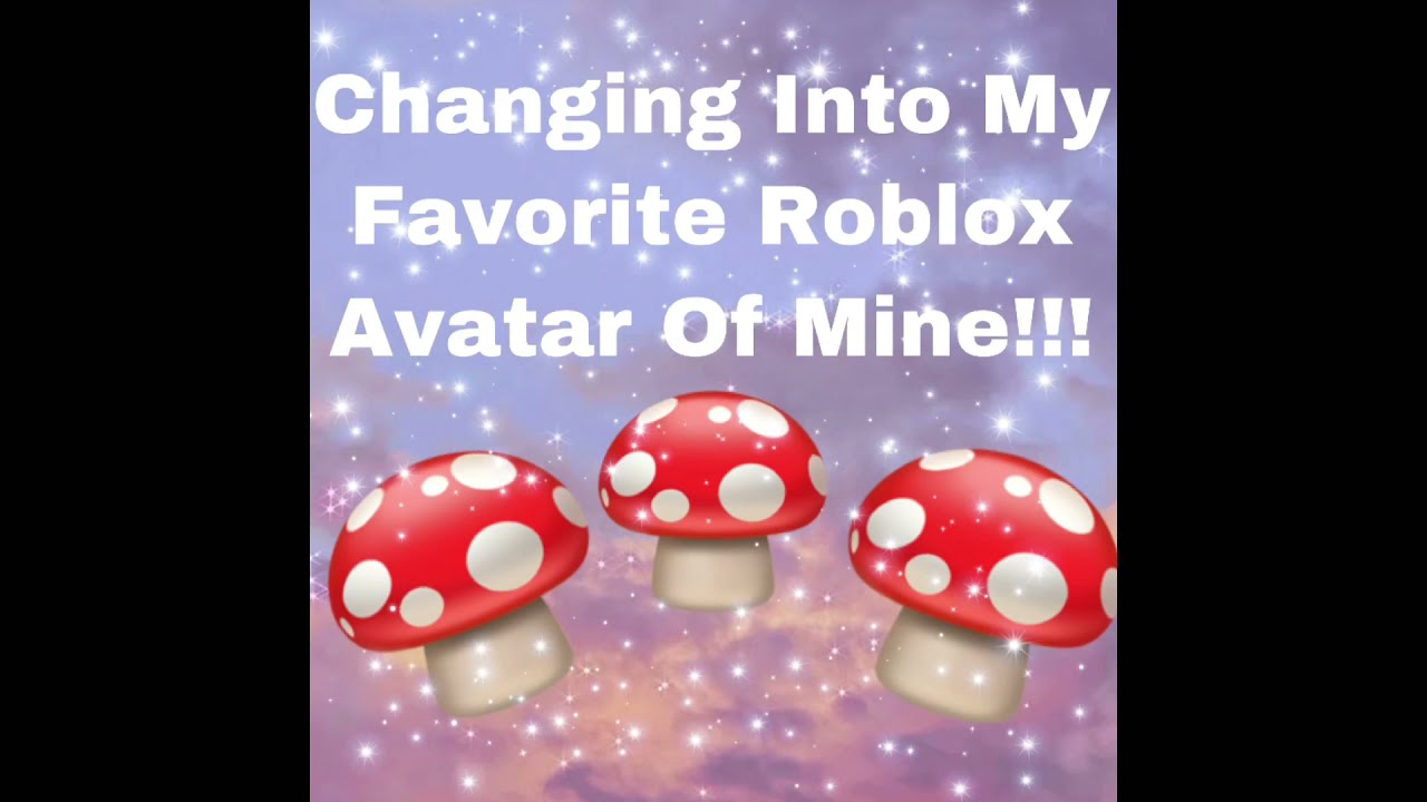 My roblox mushroom avatar