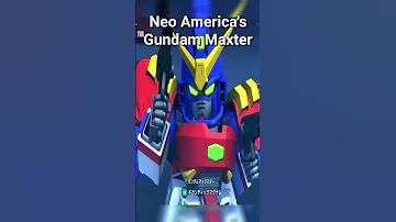 Maxter Gundam Neo America S Mobile Fighter In G Gundam G Gundam Lore Gundam Anime 