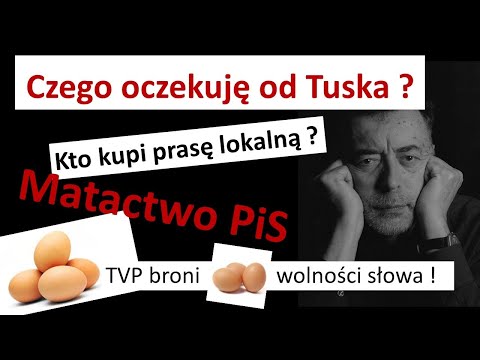 Jak Tusk może odkleić PiS od stołków /// PiS okopuje się mediach