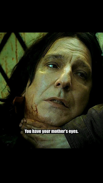 Professor Snape, you can go see Lily now#vieo #shorts #movie  #harrypotter#snape