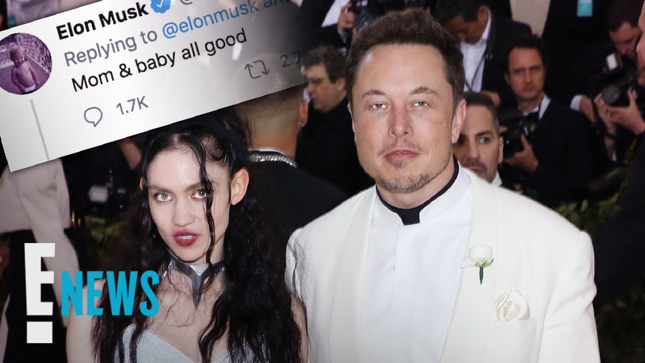 Elon Musk Grimes Welcome First Child E News Youtube