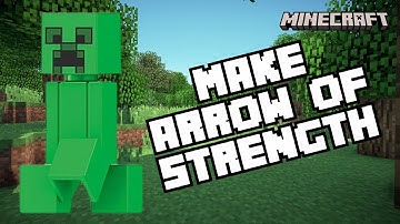 How to Make Arrow of Strength in Minecraft 2024?