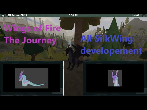 Wings of Fire The Journey All SilkWing Development