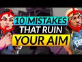 10 REASONS WHY YOUR AIM SUCKS - NEW TIPS to NEVER MISS SHOTS - Valorant Pro Guide