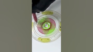 Watch the Art of Spirograph Unfold #asmr #art #spirograph #shorts #2025 #usa