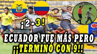 CONTROVERSIAL MATCH! U-20! (2-3) ECUADOR VS COLOMBIA INTERNATIONAL FRIENDLY HIGHLIGHTS AND GOALS ...