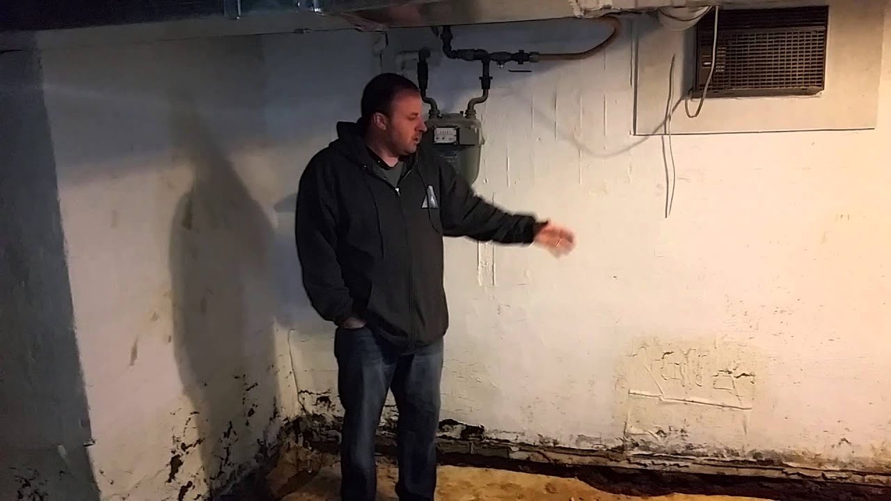 Basement waterproofing gone wrong. YouTube