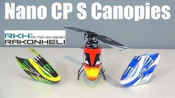 Blade Nano CP S: Rakonheli Canopies