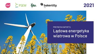 Premiera raportu "Lądowa energetyka wiatrowa w Polsce"