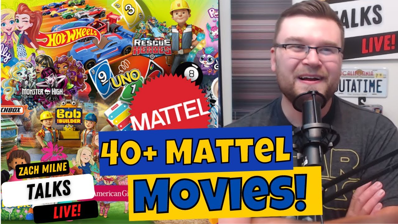 Mattel Has 40+ Movies Planned AFTER Barbie: Including Uno, Magic 8 Ball, Barney and He-Man!