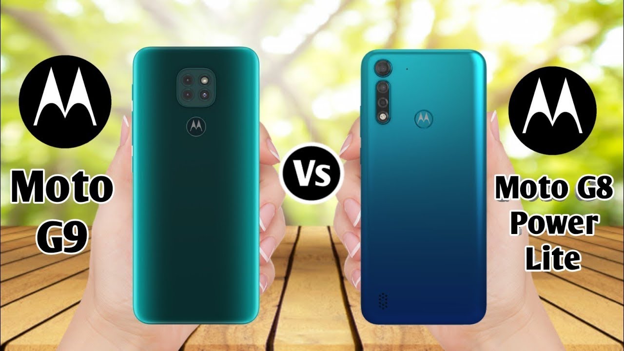 Moto G9 Vs Moto G8 Power Lite Youtube