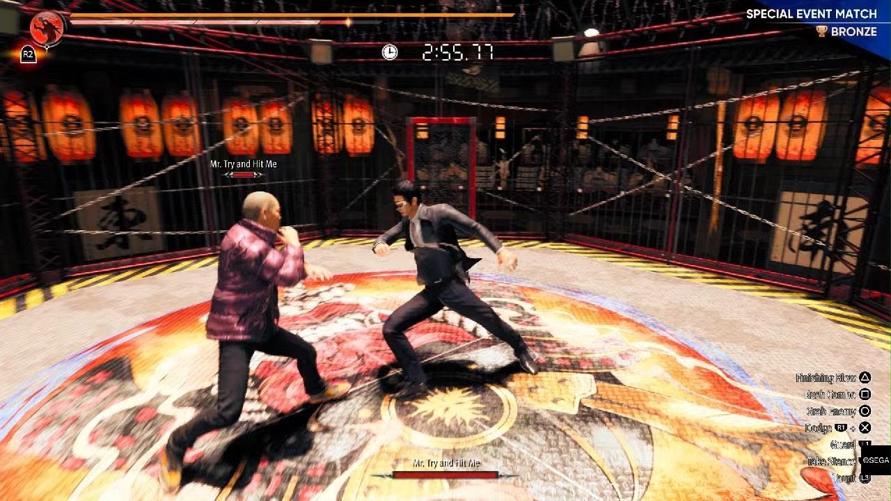 One Hitter Quitter On Mr. Try and Hit Me - Like a Dragon Gaiden: The Man Who Erased His Name