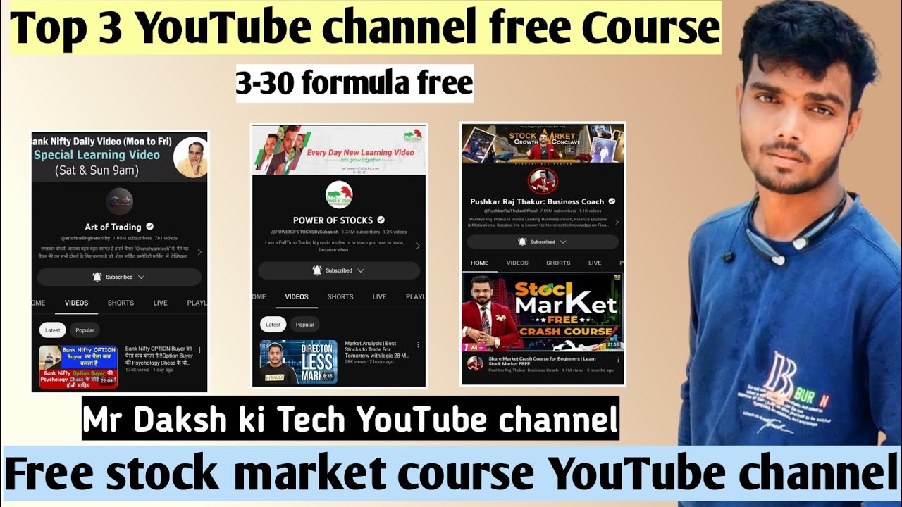 3 best YouTube channel art of trading 330 formula 330 formula