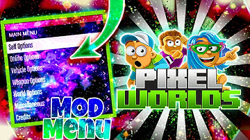 New | PixelWorld | ModMenu | Player + Speed | Unlimited Currency | BigJump | God Mode | Link Below