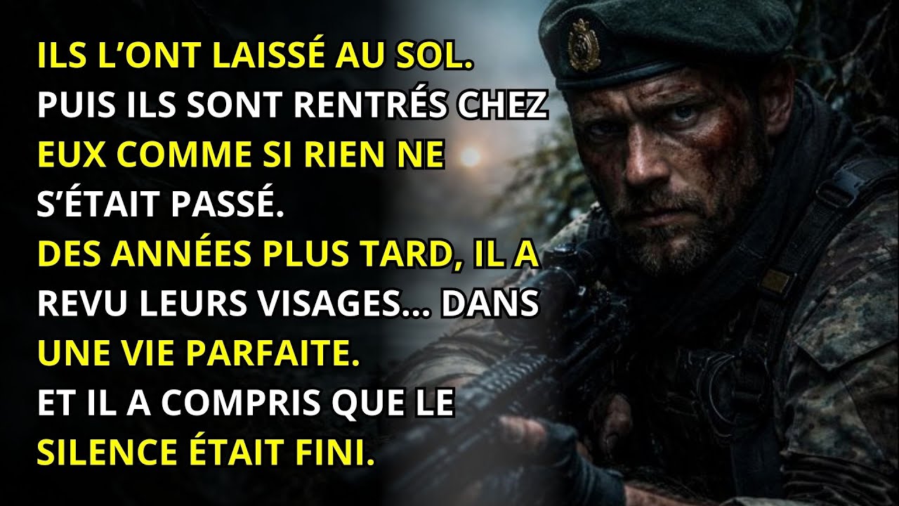 ILS SONT RENTRÉS VIVANTS. LUI AUSSI. MAIS DIFFÉREMMENT.