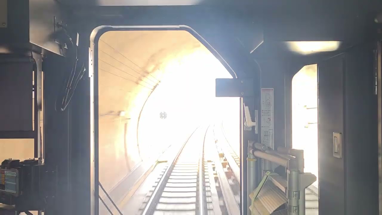 【前面展望】近鉄けいはんな線乗り入れてる大阪メトロ中央線400系8編成（406-08F）学研奈良登美ヶ丘→長田