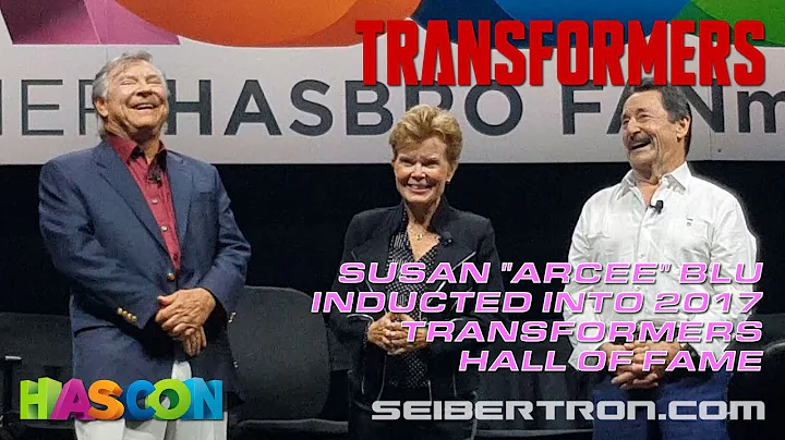 HASCON 2017: Transformers Hall of Fame Susan Blu I...