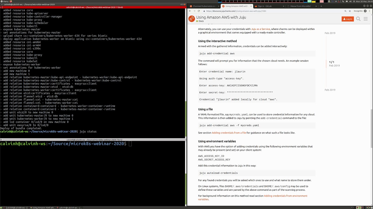 Microk8s Webinar part 2 Simple Gitlab CI CD Using Microk8s YouTube