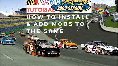 NR2003 Tutorial | How to Install Mods into the Game (EASY!)