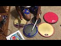 10 year old drummer -Darius riles practices Paradiddles on his drum pad!