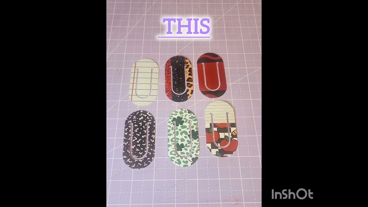 From Blank to Cute Sublimation Paper Clips 📎✨ #sublimation #diy #smallbusiness #shorts  #craftshorts