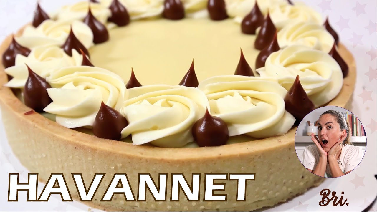 Tarta Havannet de Chocolate Blanco,  receta fácil y deliciosa | Briseida