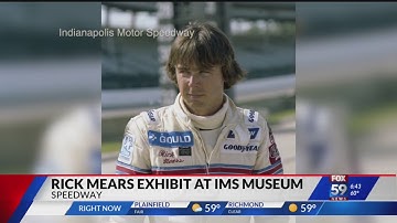 Rick Mears exhibit at IMS Museum