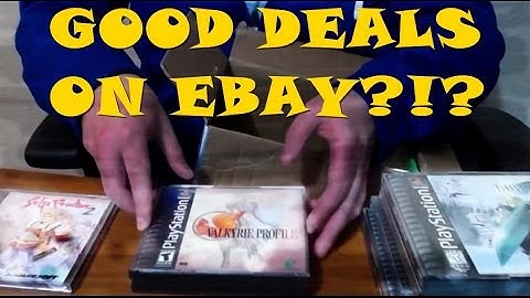 Rare EBay PS1 Game Find!! | Game Pickups Episode 1