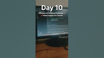 Welcome to Day 10 of my #100DaysOfCode Challenge! 🎉 Thanks For Apna College #coding #todaysrajcoding