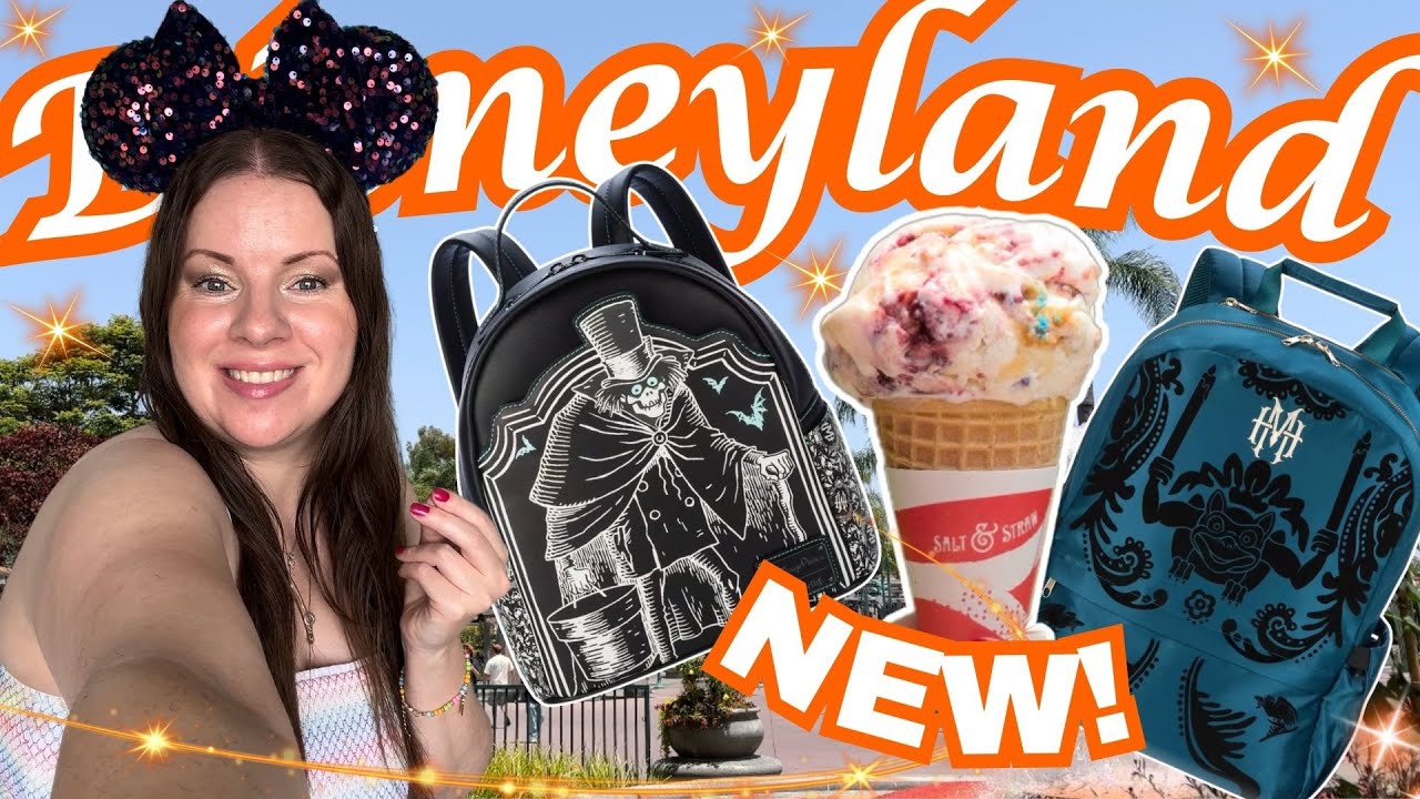 NEW HAUNTED MANSION HALLOWEEN MERCH COMES to DISNEYLAND| Dining at Tangaroa Terrace & New Ice Cream!