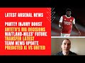 Latest Arsenal news: Partey boost, Arteta's big decisions, transfer latest, team news, predicted XI