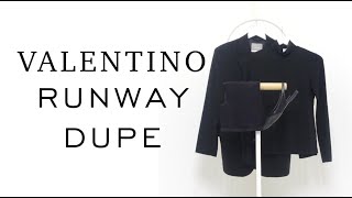 DESIGNER STYLE HACK - Valentino Outfit Dupe you can use for Spring - Runway to Reality