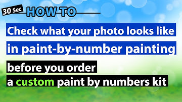 A Useful Tip To Help You Choose a Right Photo For A Custom Paint By Numbers Kit
