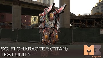 SCI-FI Characters 02 (TITAN) Test Unity
